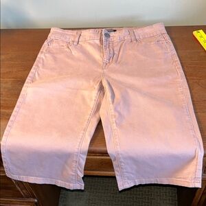 Buffalo David Bitton Pink Bermuda Shorts Relaxed Fit